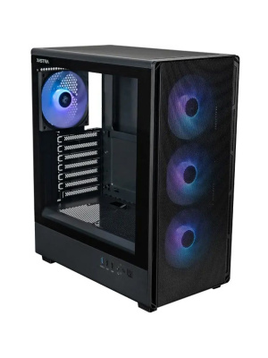 ������ XASTRA A315 4ARGB Black ATX/Mesh/ Screwless TG/ 1x120mm+1x360 FA ARGB PWM fans/ A315-1FA36A-1FA12A