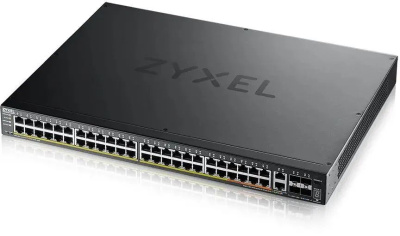 ���������� Zyxel NebulaFlex Pro XGS2220-54FP-EU0101F 48x1����/� 2x10����/� 4SFP+ 40PoE+ 10PoE++ 960W �����������
