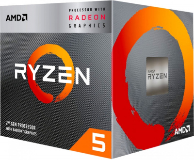 Процессор AMD Ryzen 5 3400G BOX (YD3400C5FHBOX)