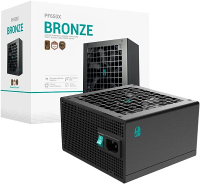 ���� ������� Deepcool GamerStorm PF650X, ATX 2.52, 650W,  80+ Bronze, ������, retail