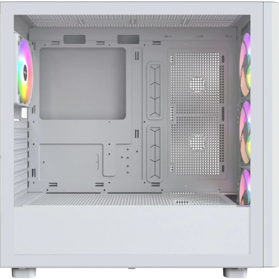 ������ Montech XR Wood White / ATX / 4x120mm ARGB fans / XR WOOD (W)
