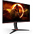  27" AOC CQ27G2S Black-Red (VA, , 2560x1440, 165Hz, 1 ms, 178/178, 250 cd/m, 80M:1, +2xHDMI 2.0, +DisplayPort 1.4, +  )