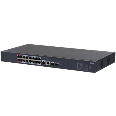 ���������� Dahua DH-CS4218-16ET-135 2x�����(1000BASE-T/SFP) �����������