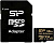 ���� ����� microSDXC 128GB Silicon Power SP128GBSTXDV3V1HSP Elite + adapter