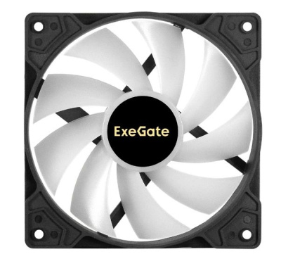 Exegate EX295971RUS ���������� 12� DC � ���������� ExeGate EX12025H6PMY-PWM.ARGB (120x120x25 ��, Hydraulic bearing (�����������������), 6pin, 1200RPM, ARGB ���������, 33dBA)