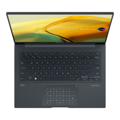  ASUS Zenbook 14 OLED UX3404VA-M9024X, 14.5" (2880x1800) OLED 120/Intel Core i7-13700H/16 LPDDR5/1 SSD/Iris Xe Graphics/Windows 11 Pro,  (90NB1081-M006C0)