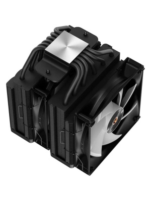 ����� Ocypus Delta A62 BK ARGB, 2x120mm ARGB FAN, Top Panel, 6 HEAT PIPES, 4-PIN PWM, 500-2000 RPM, 29DBA, HYDRO BEARING, LGA115X/1200/1700/18XX, AM4/AM5
