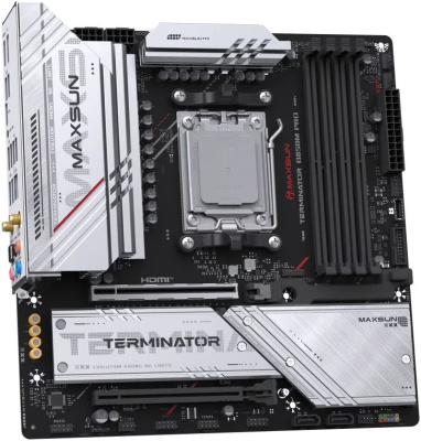 ����������� ����� Maxsun Terminator B850M PRO WIFI, Socket AM5, mATX, Ret