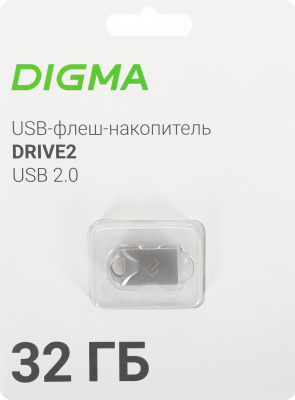   Digma 32Gb DRIVE2 DGFUM032A20SR USB2.0 