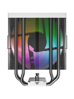 ����� ID-COOLING FROZN A410 SE ARGB WHITE LGA1700/1200/115X/AM5/AM4 (TDP 180W, PWM, 4 ����.������ ������� ��������, ARGB FAN 120mm, �����) RET