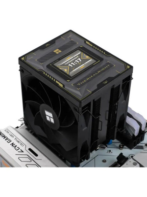 ����� Thermalright Burst Assassin 120 Vision Black LGA115X/1200/1700/1851 (2x120mm PWM Fan, ������ ���������, 6 ����. ������ 6��) / TRBA120VB
