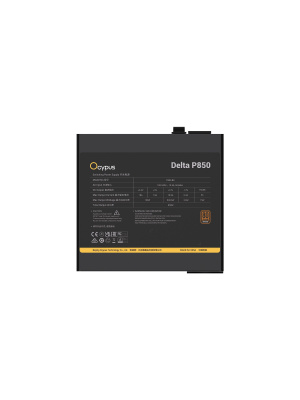 ���� ������� Ocypus Delta P850, 850W, APFC, 80+ Bronze, ATX 3.1, 120mm Fan (P850-BF)