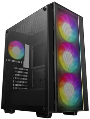 ������ MidiTower Deepcool MATREXX 55 MESH V4 Black ATX, ARGB, ��� ��, 2xUSB3.2 Type-A R-MATREXX55-BKAGA4-G-4