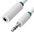   Greenconnect GCR-STM1662-0.25m 0.25m jack 3,5mm/jack 3,5mm ,  