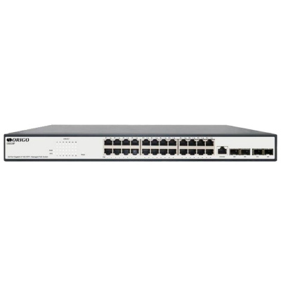  L2 PoE- ORIGO OS3228P/250W/A1A , 24x1000Base-T, 4x10GBase-X SFP+