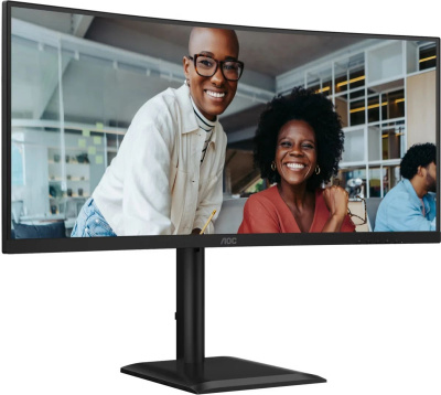������� AOC 34" CU34E4CV 1500R, VA UWQHD, 4ms, 120 ��, ������