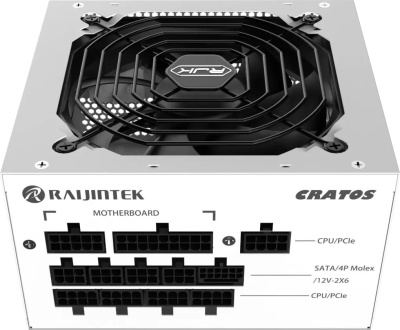 ���� ������� 850W Raijintek CRATOS, 80+ Gold, white (0R30B00008)