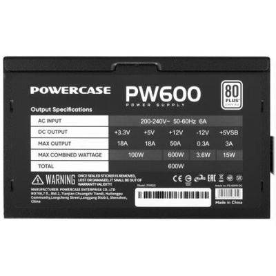���� ������� PowerCase PW600 [PS-600W-DC] ������