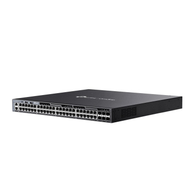 TP-Link SG6654XHP, ����������� ����������� ���������� 3�� ������ Omada � 48 ����������� ������� PoE+ � 6 ������� SFP+