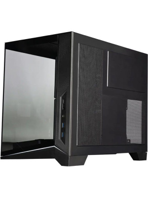 ������ XASTRA QW505M 6ARGB-FN-C10 Black mATX/Aquarium/Screewless/ 6x120mm ARGB PWM FN fans/Argb+PWM HUB 10port/Led strip/ QW505M-6FN12A-C10