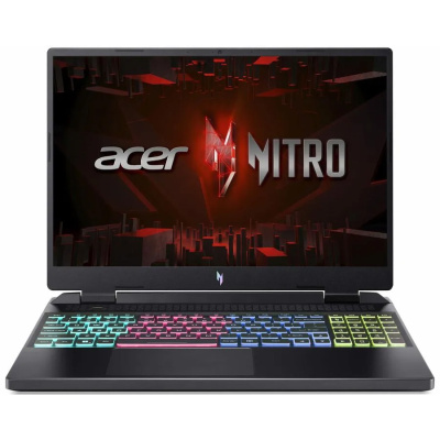 Ноутбук Acer Nitro AN16-51-78PP, 16" (1920x1200) IPS 165Гц/Intel Core i7-13700H/16ГБ DDR5/1ТБ SSD/GeForce RTX 4050 6ГБ/Без ОС, черный (NH.QLRCD.004)