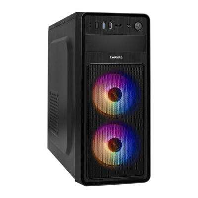  Miditower ExeGate EVO-5017 ,  RGB 