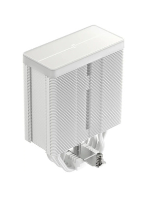 ����� DEEPCOOL AG500 WH ARGB V2 LGA1700/1200/115X/AM5/AM4 (TDP 240W, PWM, ARGB Fan 120mm, 5 ����. ������, �����) RET