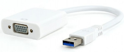  Cablexpert USB 3.0 - VGA, 0.15m (AB-U3M-VGAF-01-W)