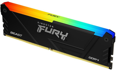 ����������� ������ Kingston FURY Beast Black RGB KF432C16BB2A/8 8 ��