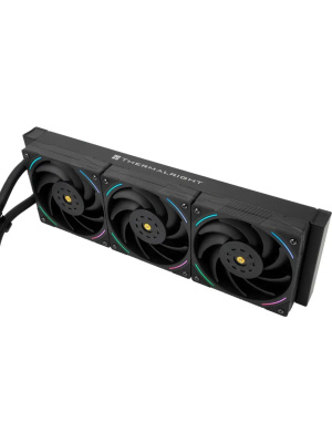 ��� Thermalright Elite Vision 360 (360mm, LED, Black, ARGB/ Fans: 3x120mm, 69CFM, 27dBA, 2150RPM/ Pump height 63mm, Rad thickness 27mm/ S: 1700, 1200, 1851, 115X, 2011, 2066, AM5, AM4)