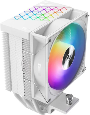 ����� ��� ���������� PcCooler R400 WH ARGB Soc-AM5/AM4/1151/1200/1700 ����� 4-pin Al+Cu 180W Ret (R400-WHAWYX-US)