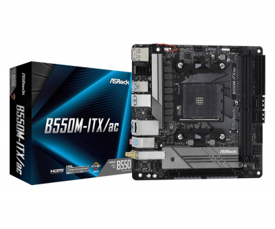   AMD B550 SAM4 MITX B550M-ITX/AC ASROCK