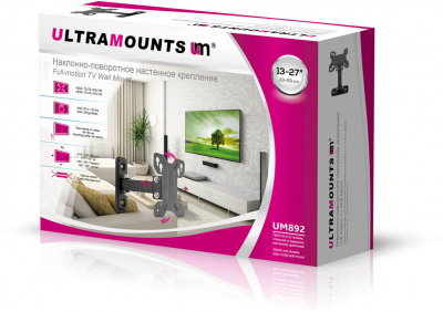 ��������� Ultramounts UM892 ��� ����������, ���������, 13-27", �� 30 ��, ���������, ���������, ����������, ������
