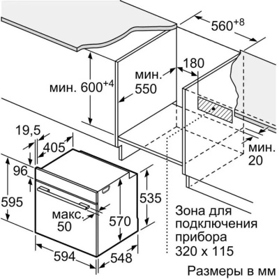 ������������ ������������� ������� Bosch HJG852YB0T