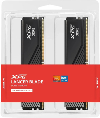 ������ DDR5 2x16GB 6000MHz A-Data AX5U6000C3416G-DTLABBK XPG Lancer RTL PC5-48000 CL34 DIMM 288-pin 1.35� kit dual rank � ���������� Ret