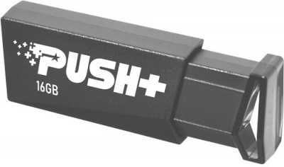 USB Flash  16Gb Patriot Push+ (PSF16GPSHB32U)