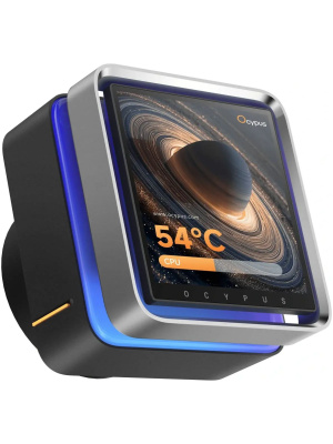 ��� Ocypus Sigma L24 EX BK ARGB, 240mm, LCD Pump 3.95" IPS, 2x120mm ARGB fans, LGA115X/1200/1700/18XX, AM4/AM5