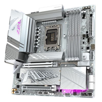 ����������� ����� Gigabyte Z890M AORUS ELITE WIFI7 ICE, Socket:LGA 1851, Z890, mATX, Ret