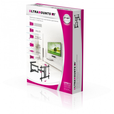 ��������� ��� ���������� Ultramounts UM 911 ������ 37"-80" ����.50�� ��������� ���������-��������� � ���������