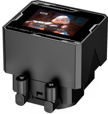 ������� �������� ���������� PcCooler GT360M Display ARGB Soc-AM5/AM4/1200/1700/1851 4-pin LCD 310W , ������, Ret (GT360M-BKAWXX-GL)