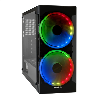  Miditower ExeGate i3 MATRIX ,  RGB ,  