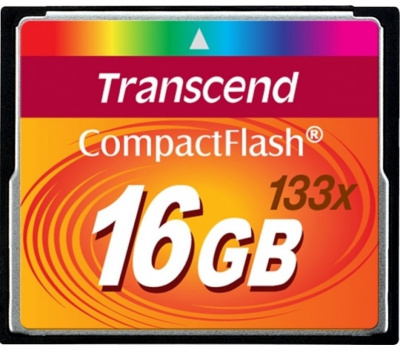 ����� ������ CompactFlash 16GB Transcend 133X TS16GCF133 (45/20 Mb/s)