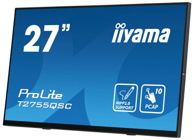 ������� Iiyama 27" ProLite T2755QSC-B1 ������ IPS LED