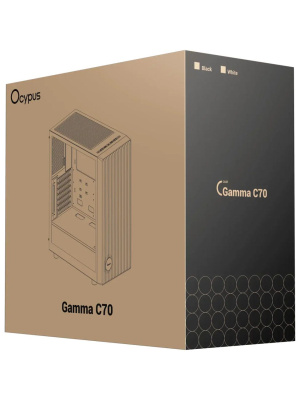 ������ Ocypus Gamma C70 WH, ATX, USB3.0*1+USB2.0*1