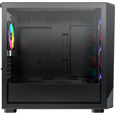������ Montech X5M Black / mATX / 3x120mm & 1x140mm ARGB fans / X5M (B)