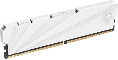 ����������� ������ DDR 4 DIMM 8Gb PC25600, 3200Mhz, Netac Shadow S NTSSD4P32SP-08W   C16 White, � ����������
