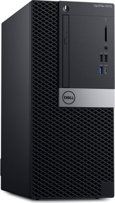  Dell Optiplex 5070 MT i7 9700 (3)/8Gb/SSD256Gb/UHDG 630/DVDRW/Linux Ubuntu/GbitEth/260W///
