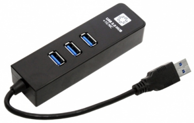 USB ��� 5BITES UA3-45-04BK, ������� �����, USB 3.0, Black