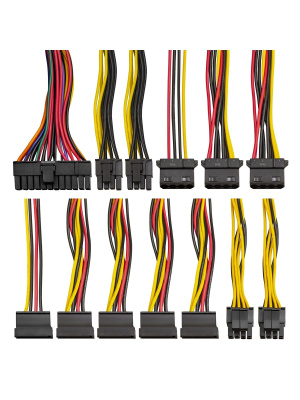 ���� ������� 800W ExeGate XP800 (ATX, 12cm fan, 24pin, 2x(4+4)pin, 2xPCI-E, 5xSATA, 3xIDE, black) EX292167RUS