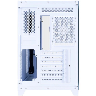 ������ 1STPLAYER MEGAVIEW MV8-TP ARGB White / ATX / 7x120mm ARGB fans & hub / MV8-TP-WH-6FC7R-W-1FC7-W-HUB2